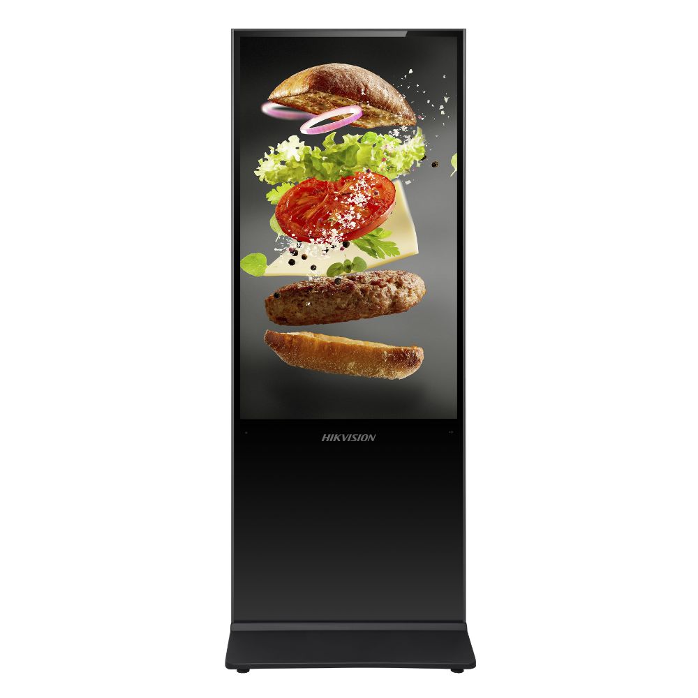 Hikvision DS-D6055UL-B/S 55" Floor Standing Display Signage, 3840 - 2160, Android 8.1