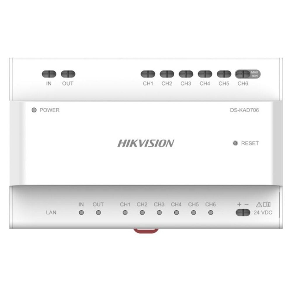 Hikvision DS-KAD706-P Intercom Gen 2 Distributor DS-KAD706 and AU Power adaptor