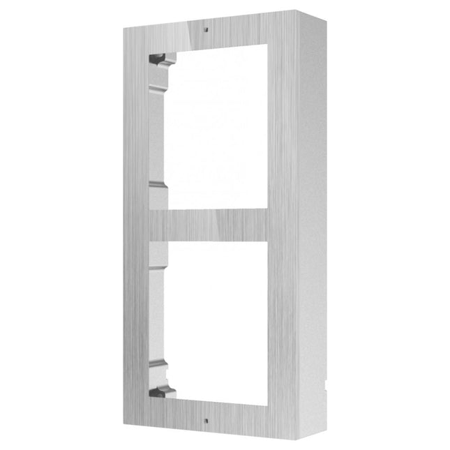 Hikvision DS-KD-ACW2-STAINLESS Intercom Gen 2 Entry Panel Surface Mounting Box 2 Module, Stainless Steel (ACW2)