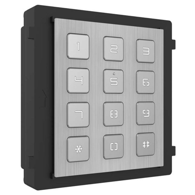 Hikvision DS-KD-KP-STAINLESS Intercom Gen 2 Keypad Module, Stainless Steel (KD-KP)