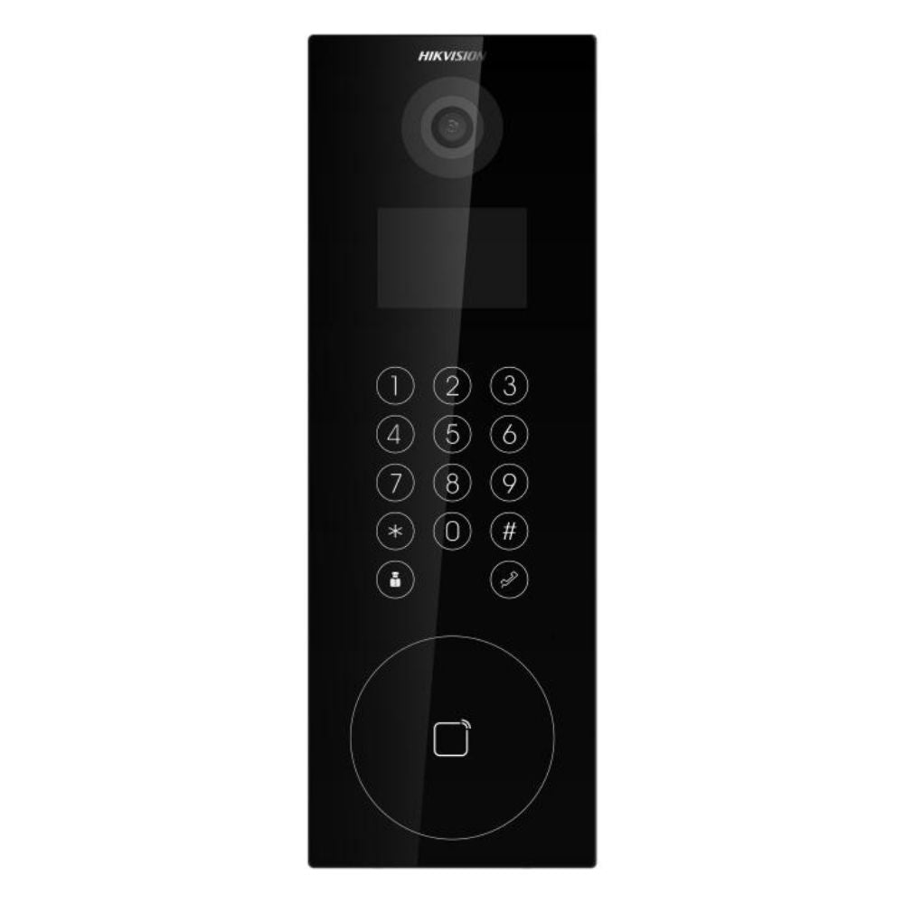 Hikvision DS-KD8103-E6 Gen 2 Apartment Door Station, 2MP 8-ch Alarm Input, 4-ch Alarm Output; Capacitive Touch Key