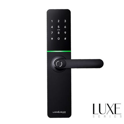 Lionhead Enmore Luxe Digital Entrance Lock Black - LHL-P1-B-ENMORE