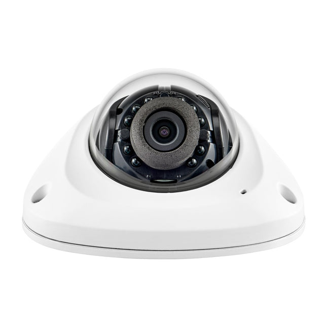 Hanwha A-Series 2MP Outdoor Mini Dome Camera, H.265, 20m IR, IP66, IK10, 3.6mm - ANV-L6023R