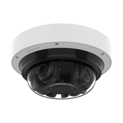 Hanwha 16MP Outdoor 360 Multi Sensor AI Camera, 4x 4MP, IP66, 3.3-5.7mm Zoom - PNMC16083RVQ