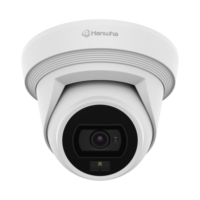 Hanwha Q Core 5MP Outdoor AI Flateye Camera, Dual Light, IP67, 3mm - QNE-C8013RL