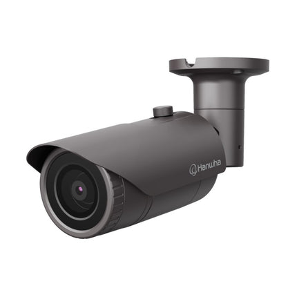 Hanwha Wisenet 4MP Outdoor Bullet Camera, H.265, 30fps, 20m IR, IP66, 2.8mm - QNO-7012R