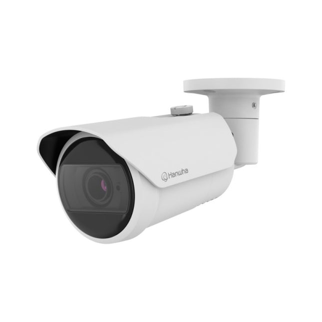 Hanwha Q Core 2MP Outdoor AI Bullet Camera, IR, IP66, IK10 3.2-10mm - QNO-C6083R