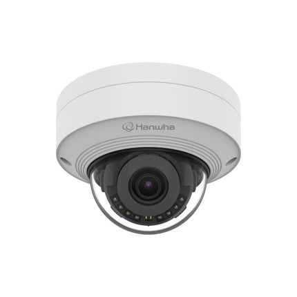 Hanwha Q Core 5MP Outdoor AI Vandal Dome Camera, H.265, 20m IR, IK10, 3mm Lens - QNV-C8011R