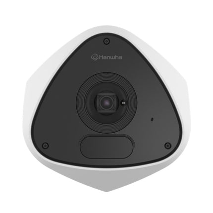 Hanwha Wisenet 3MP AI Corner Mount Camera, H.265, 30fps, 120dB WDR, 2.39mm - TNV-C7013RC