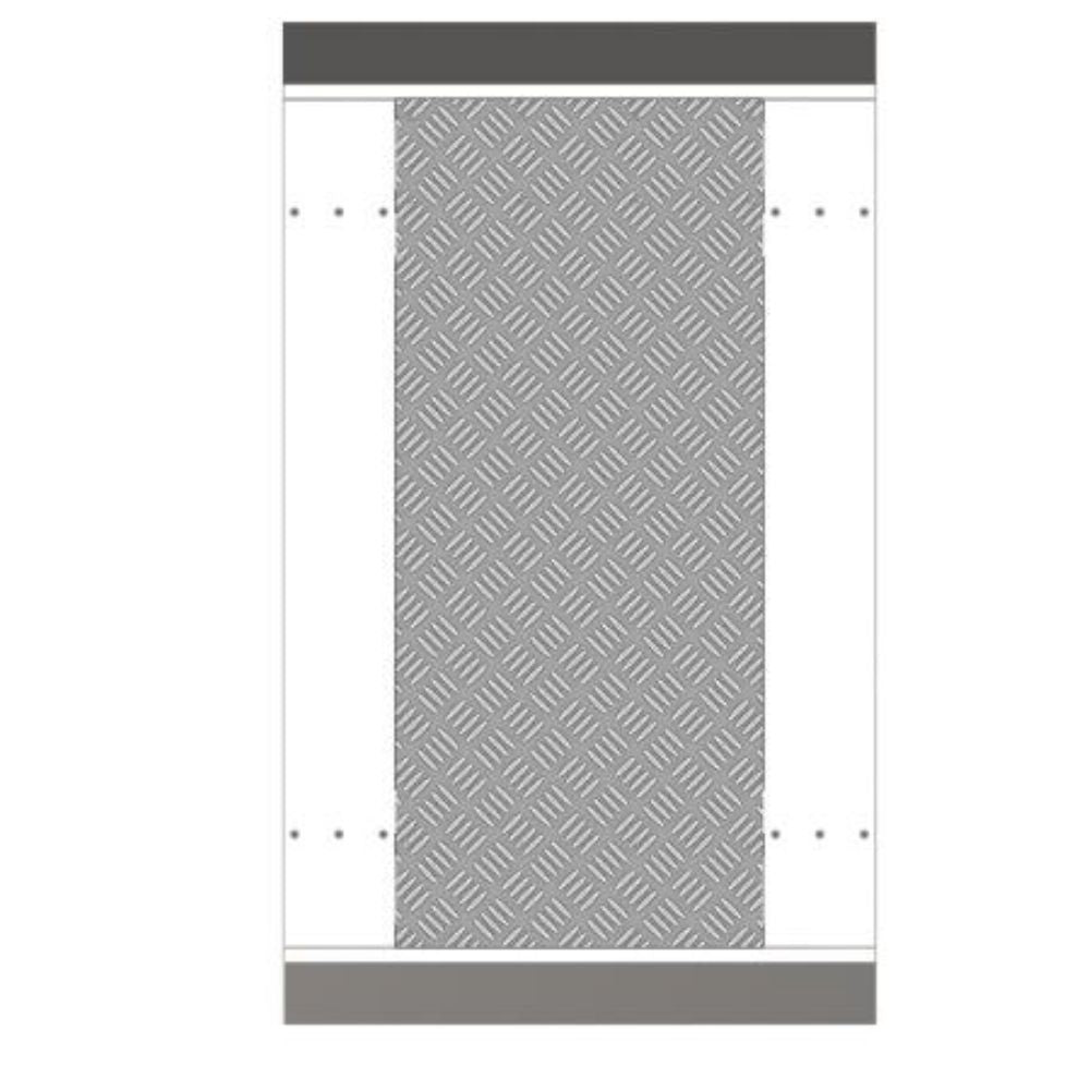 Hikvision AXS-DS-K3G501-BASE550-R Turnstile, Right Base for Multi Lanes