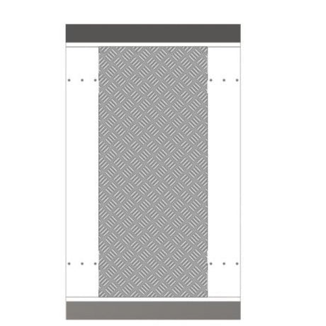 Hikvision AXS-K3B601-BASE650-S Turnstile, Single Base Module of 650mm Width Lanes.