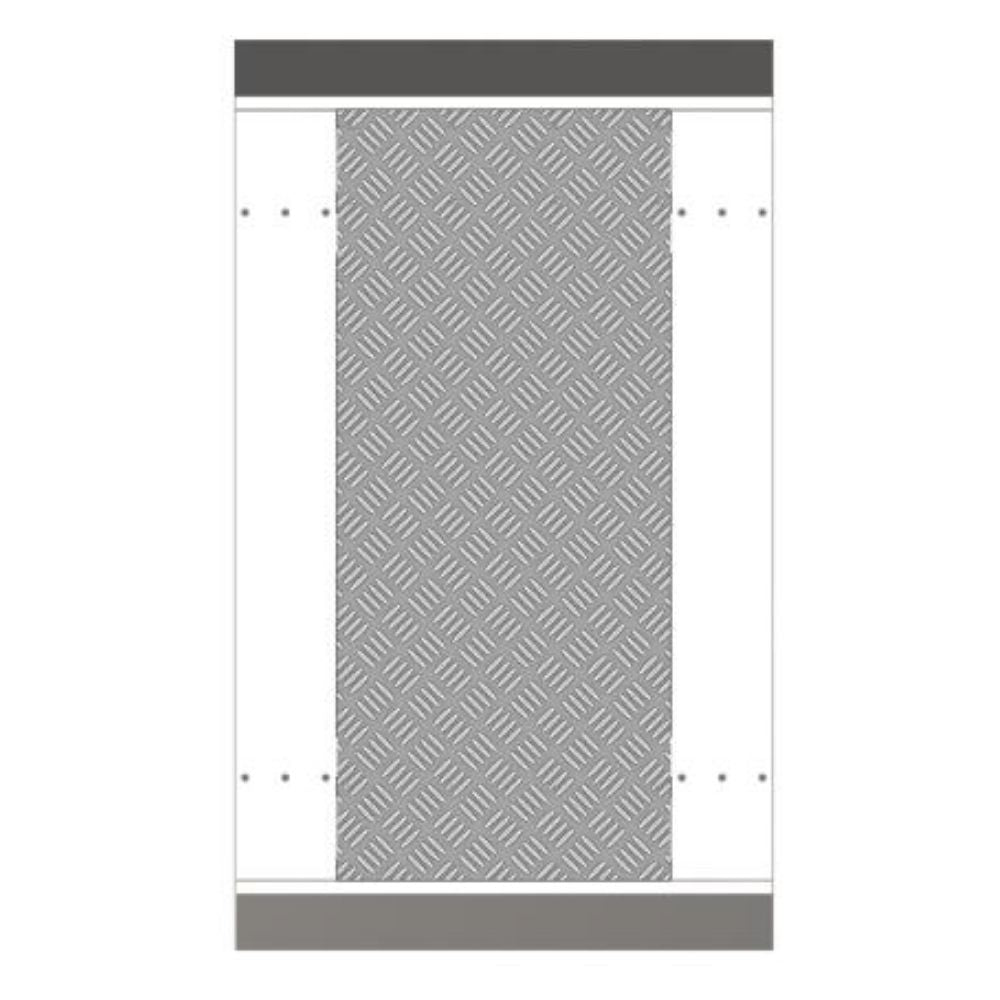 Hikvision AXS-K3G501-BASE550-F Turnstile, Single Base for Single Lane of Fence Lane