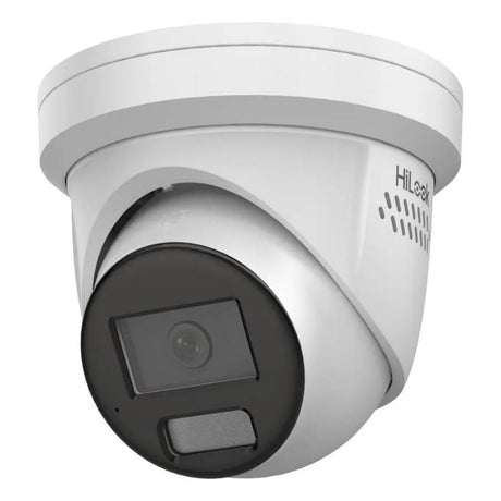 Hikvision HILOOK-IPC-T269H-MU-SL-2.8 HiLook 6MP Turret, Active Red and Blue Strobe Light and Audio Alarm to Ward Intruders Off (T269H-2.8mm)