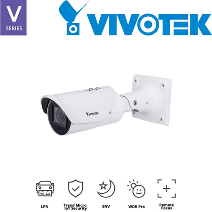 Vivotek V Series 5MP Motorised Bullet Camera - IB9387-LPR-V2