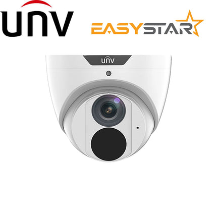 Uniview Security Camera: 8MP Turret Fixed, Easystar IPC3618LE-ADF28K-GM