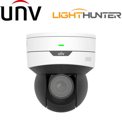 Uniview Security Camera: 5MP WDR Starlight IR Network Indoor MiniPTZ Dome Camera - IPC6415SR-X5UPW-VG