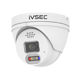 IVSEC Security Kit: 10x 8MP Adv. Deter Turret, SONY Sensor, 16CH NVR, HDD