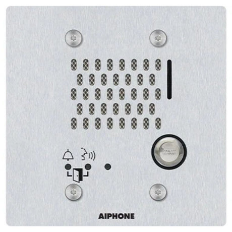 IX-SS-2G Aiphone VANDAL RES. COLOR VIDEO DOOR STN, FLUSH MT FOR MULTI CLASS Reader (READER IS NOT INCLUDED)