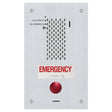 IX-SSA-RA Aiphone FL MT 2GANG SUB STATION, STAINLESS STEEL