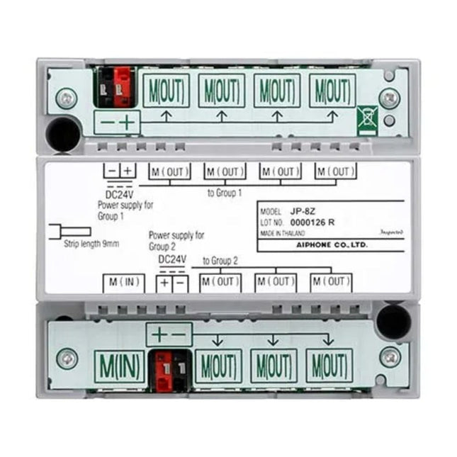 JP-8Z Aiphone VANDAL-RESISTANT VIDEO DOOR STATION(SURFACE MOUNT)