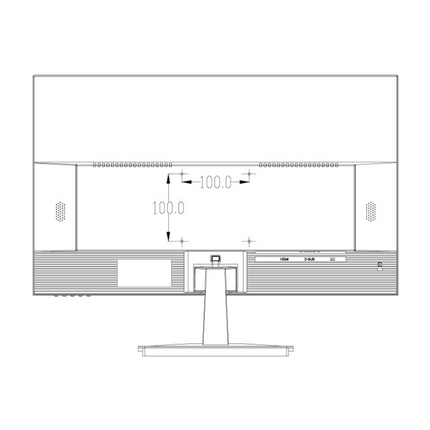 Flashview 24" 1080p LED LCD Surveillance Monitor (VA)- LCDFL24G2