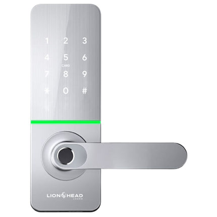 Lionhead Regent Luxe Digital Entrance Lock Silver - LHL-P2-S-REGENT