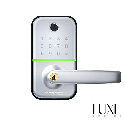 Lionhead Carlisle Luxe Digital Entrance Lock Silver - LHL-P3-S-CARLISLE