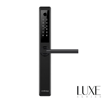 Lionhead Erskine Luxe Digital Slimline Entrance Lock Black - LHL-PSL-B-ERSKINE