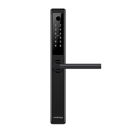 Lionhead Erskine Luxe Digital Slimline Entrance Lock Black - LHL-PSL-B-ERSKINE