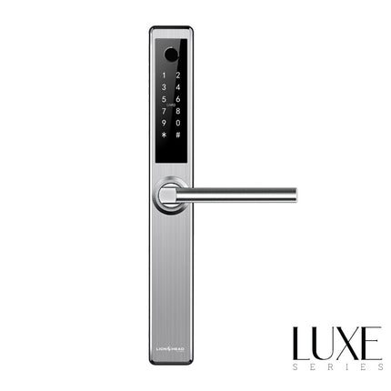 Lionhead Erskine Luxe Digital Slimline Entrance Lock Silver - LHL-PSL-S-ERSKINE