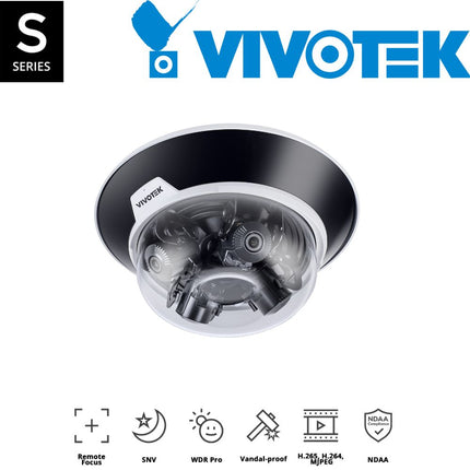 Vivotek S Series 20MP Multi-Sensor Camera - MA9322-EHTVL