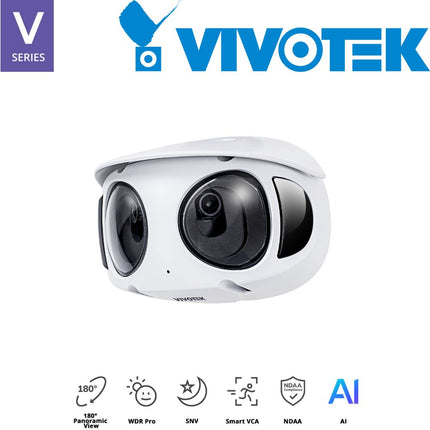 Vivotek V Series 8MP Panoramic  Camera - MS9390-EHV-v2