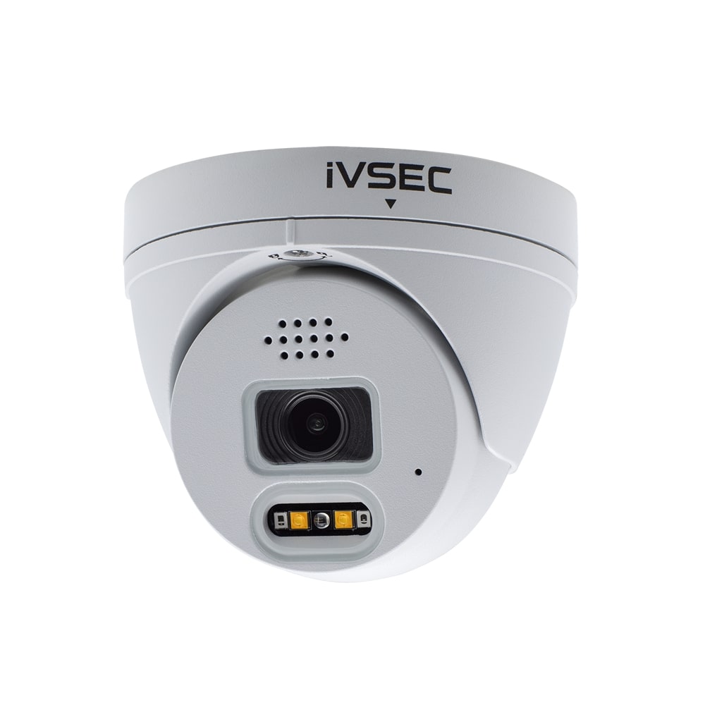 IVSEC Security Kit: 8x 8MP Adv. Deter Turret, SONY Sensor, 8CH NVR, HDD