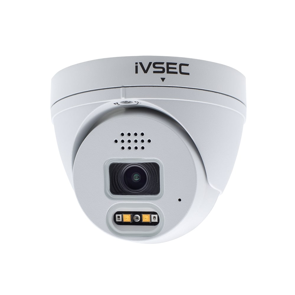 IVSEC Security Kit: 12x 4MP Adv. Deter Turret, LX Series, 16CH NVR, HDD