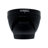 IVSEC Security Kit: 10x 8MP Adv. Deter Turret, SONY Sensor, Black, 16CH NVR, HDD