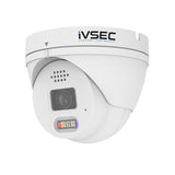 IVSEC Security Kit: 6x 12MP Adv. Deter Turret, 3.6mm, 8CH NVR, HDD