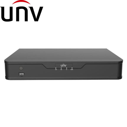 Uniview EasyStar Security System: 4x 6MP Turret Cams, 4CH 4K NVR + HDD