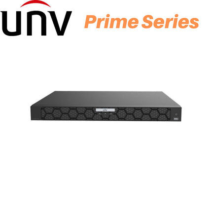 Uniview 32CH Network Video Recorder: AI NVR, Upto 16MP 320MBPS INPUT 4-SATA HDD Prime Series - NVR504-32B-P16