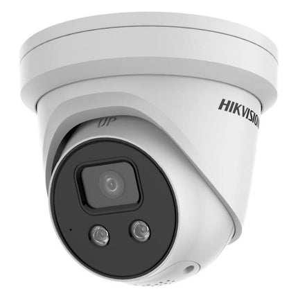 Hikvision DS-2CD2346G2-ISU-SL-4 AcuSense Turret, 4MP IP67, IR, Built-in Mic, Speaker, Strobe Light, 4mm (2346)