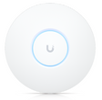 Ubiquity UBQU6PLUS Unifi Access Point WiFi 6 2X2 Mimo White 2.4Ghz @ 573.5Mbps 5Ghz @ 2402MPs 1 X Rj45 PoE 44V-57VDC 300+ Concurrent Clients Wall/Ceiling Mounted