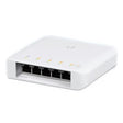 Ubiquity UBQUSW-FLEX 5Port Gigabit Pd Switch 46W PoE Budget 4X PoE+ L2 Cloud Managed White PoE