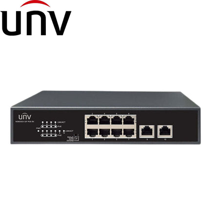 Uniview PoE Switch: 8Port (10P) Switch 120W - NSW2010-10T-PoE-IN