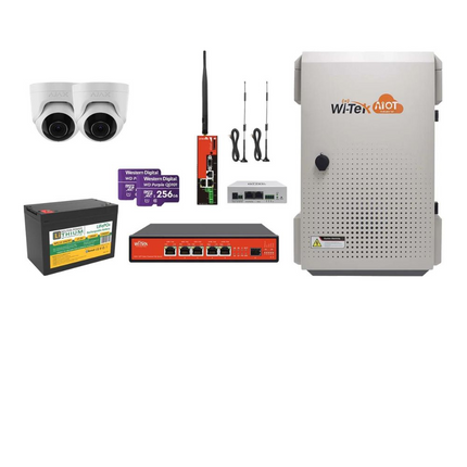 Wi-Tek Solar CCTV KIT- WI-Solar IOT-KIT AJAX T2-W