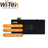 Wi-Tek 2GE Ports UPS No-break PoE Injector - WI-PS302G-UPS