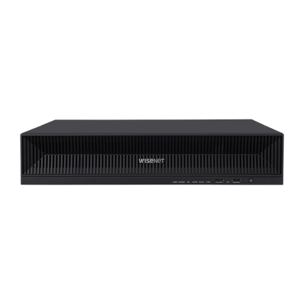 Hanwha Wisenet 32CH NVR, H265, 400Mbps, No HDD, (8 SATA 80TB max)