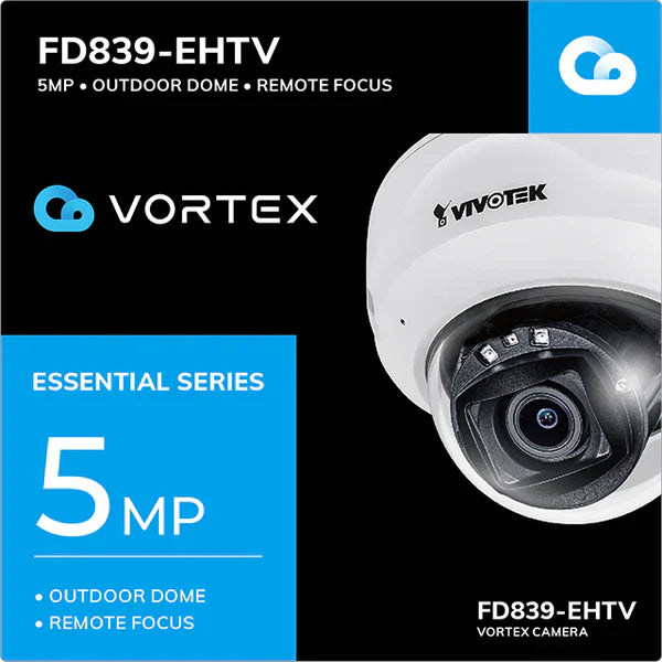 Vivotek Vortex 5MP Motorised Dome Camera