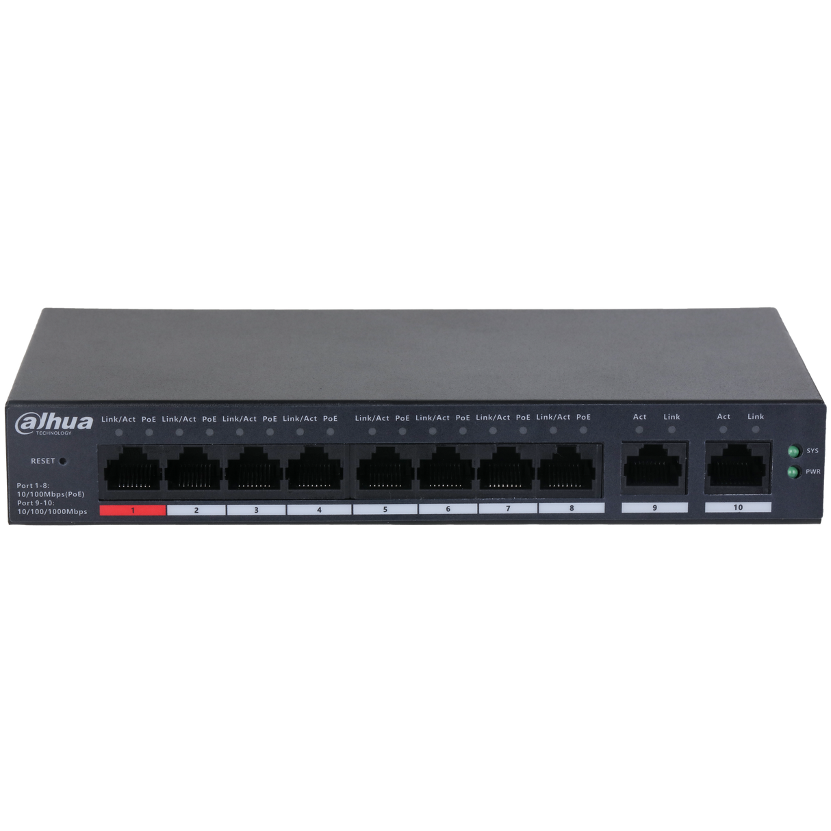 Dahua DH-CS4010-8ET-110 10-Port Cloud Switch