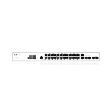 Wi-Tek WI-PCMS328GF V2 Giga Cloud Managed 24 Ports PoE Switch V2