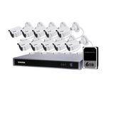 Vivotek 10 Camera Kit: 10x 5MP Bullet, 16CH AI NVR, 6TB HDD