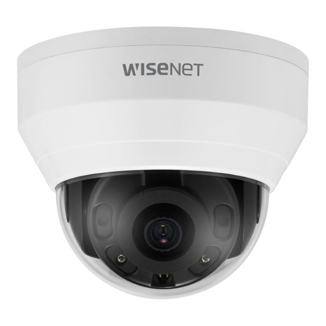 Hanwha Wisenet 5MP Dome Camera, H.265, 120dB WDR, 20m IR, 6mm Fixed Lens - HAN-QND-8030R